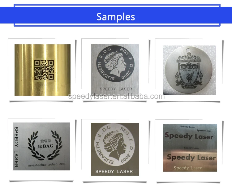 20 Вт/30 Вт/50 Вт SL-FM лазерный маркер 20 Вт волокна лазерная маркировочная машина