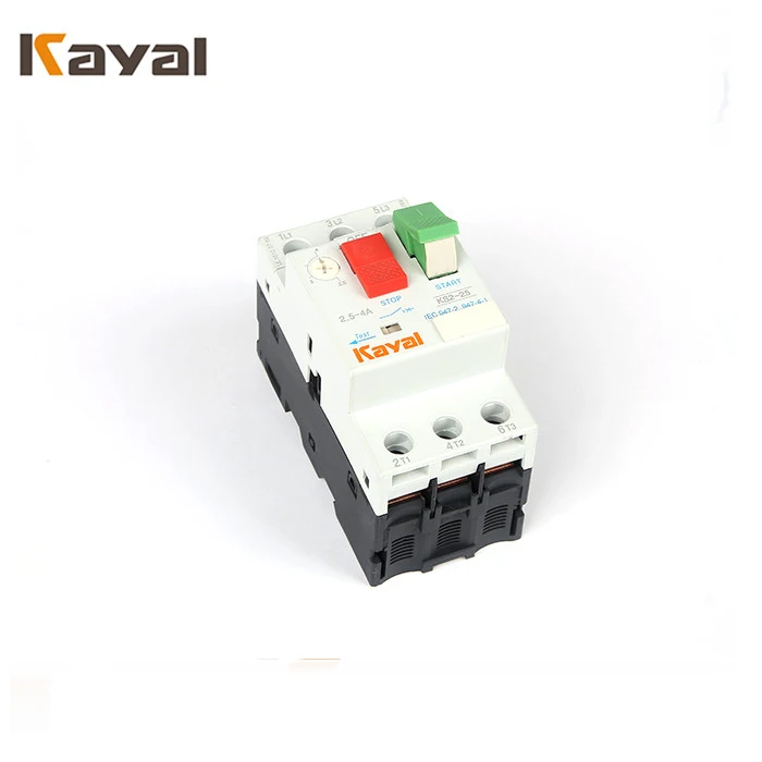 220 В GV2 двигателя защитный выключатель, 1.25-0.4A GV2 выключатель, 3 фазы защита двигателя автоматический выключатель