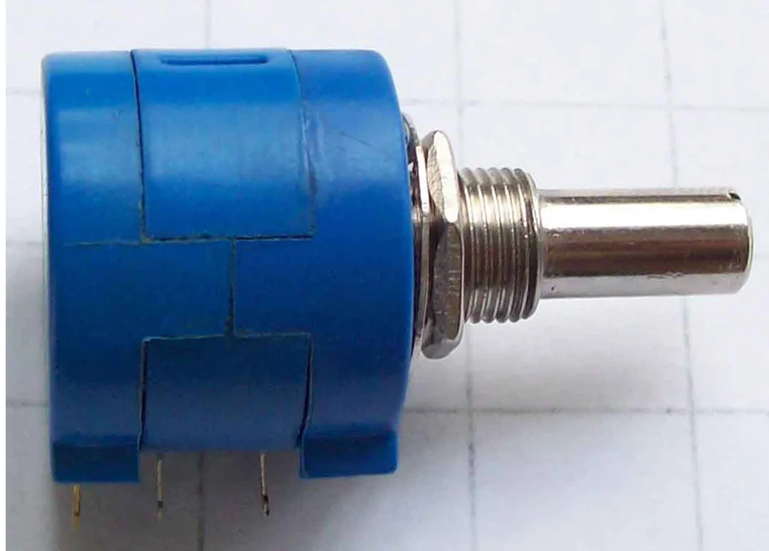 360 градусов точный вращающийся потенциометр BOCHEN 3590S-10 многооборотный проволочный потенциометр