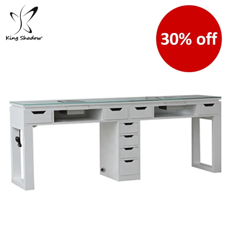 
King shadow beauty salon equipment and furniture nail salon furniture nail tables 