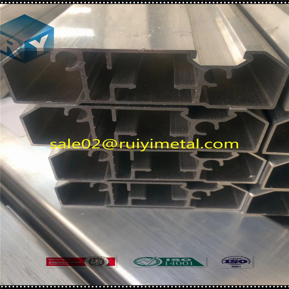 6000 series Customized different shape profiles aluminum, aluminum extruded profiles