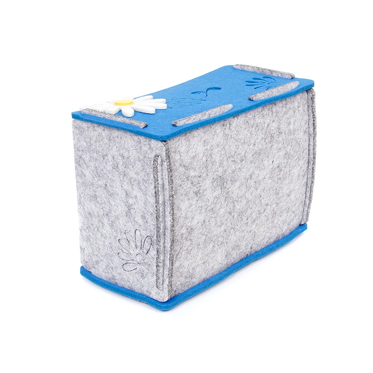  Felt Desk Stationery Organizer Storage Boxes Cardboard Office