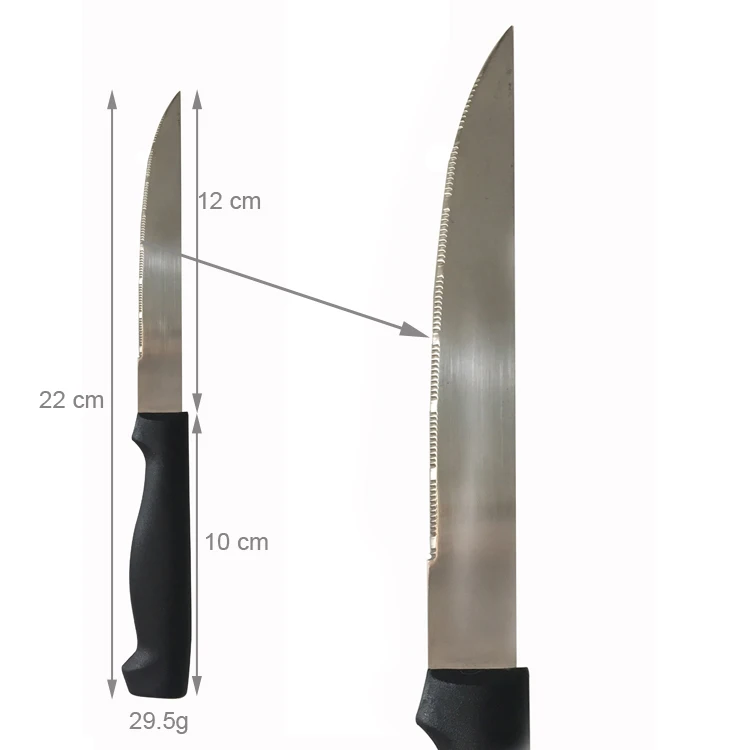 Handle Knives Multifunctional Kitchen Cutting Knife Damascus Steak Knife Wholesale Plastic Metal Stainless Steel CLEAVER Accept