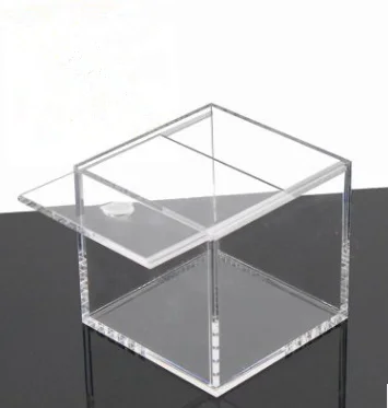 High quality customized clear lucite display boxes