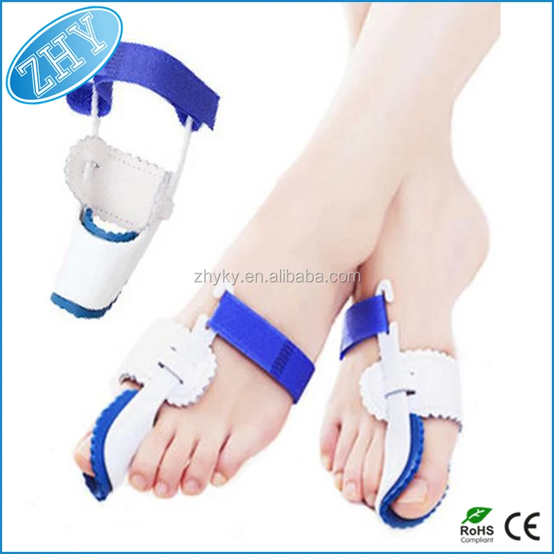 Blue hallux valgus orthotics