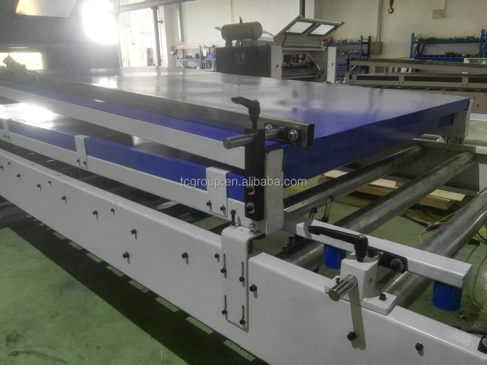 
China brand 1300mm PUR laminating machine for high glossy /cpl/,HPL ON MDF 