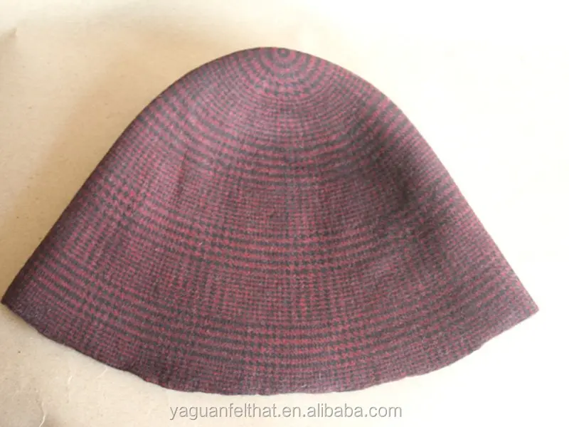
Felt soft Brown hat bodies hat cone Autumn and Winter Fashion Design Items Design of CHINA 