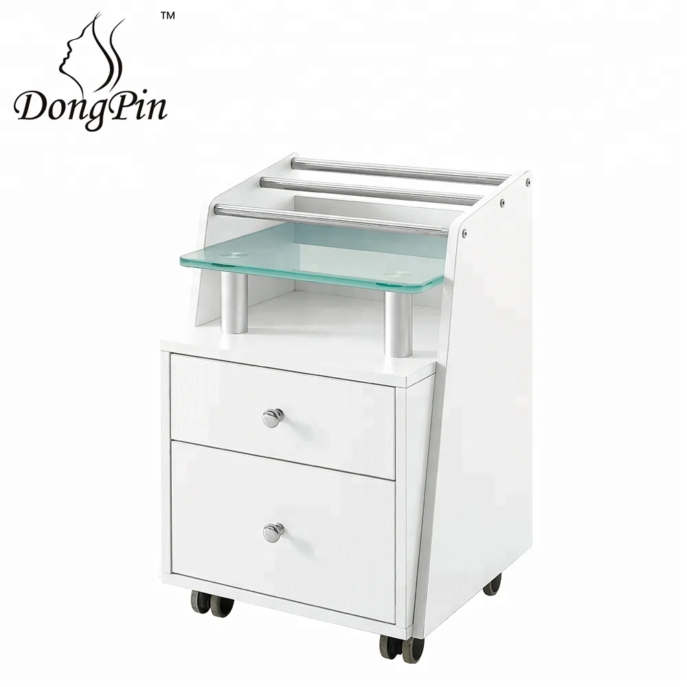 pedicure trolley glass trolley cart transport trolleys equipment