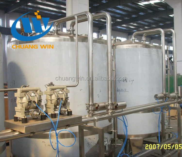 
Automatic beverage filling machine pipe In-place cleaning system 