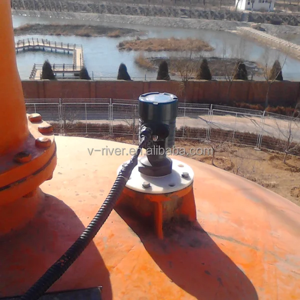 Water Rinse Non-contact Radar Liquid Level Sensor with Flange