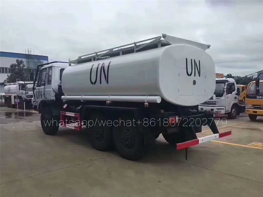 High quality off-road vehicle large capacity water tank 20000l water truck 6x6