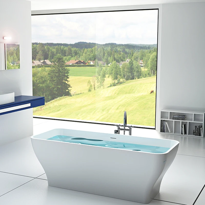 BS-8640 New design unique shape tub, special bathroom baths, bathtub in stock