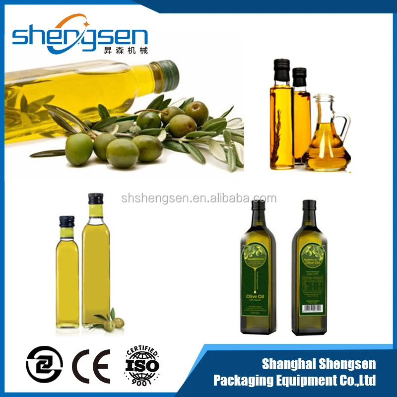 Fully Automatic Olive Oil Filling Equipment / Coconut Oil Bottle Filling Machine