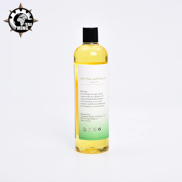 Professional Natural Pure Massage Oil Jojoba Bulk Wholesale Jojoba Oil with GMPC/ISO Certified