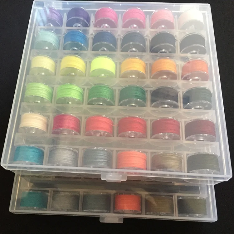 Wholesale Portable 6x6 Grid Plastic Coil Spool Bobbin