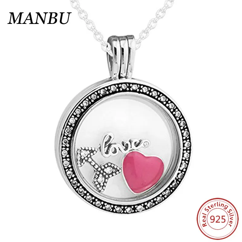 floating locket charms sterling silver 03219