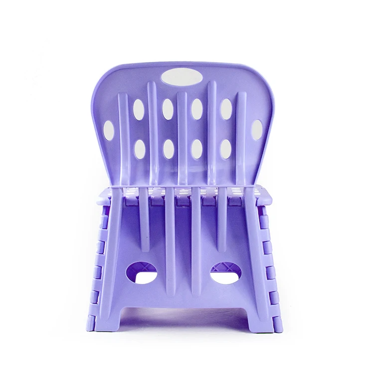 
factory price save space backrest folding step chair 