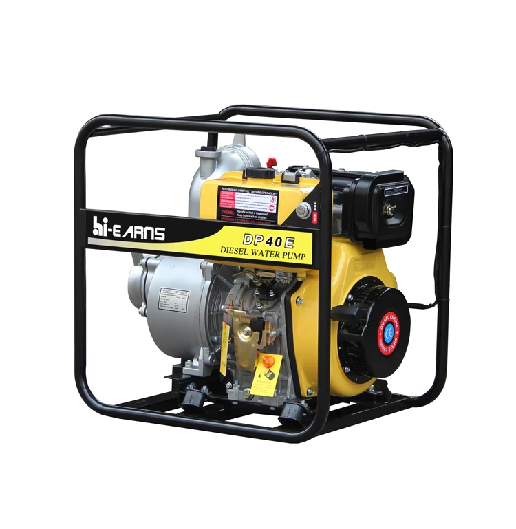 4 inch Air-cooled electric start irrigation diesel water pump for sale