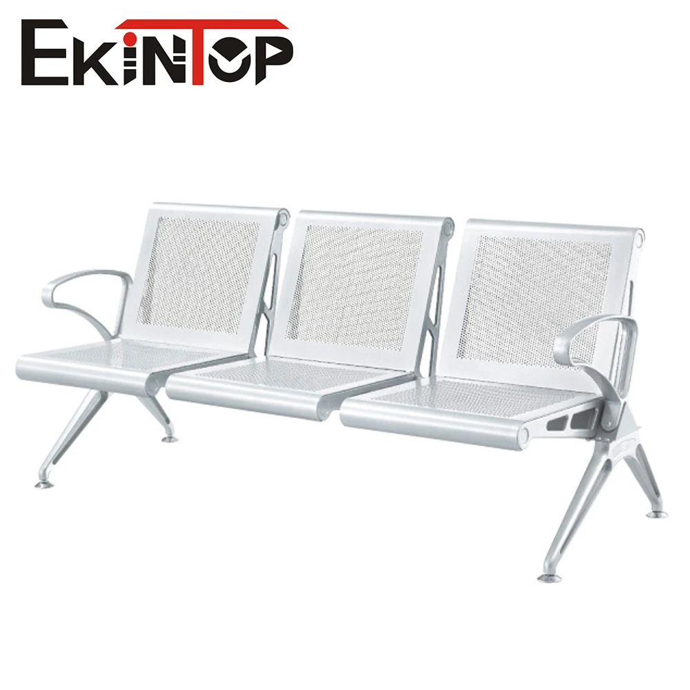 Wholesale Airport Waiting Chairs Hospital Clinic Waiting Room Stainless Steel 3-seater Waiting Bench Chairs for Office