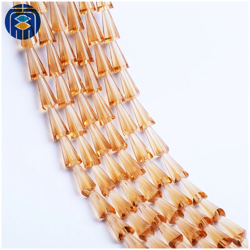 JuleeCrystal Beads Manufacturer 6*12mm Crystal Tower Beads for Jewelry Making