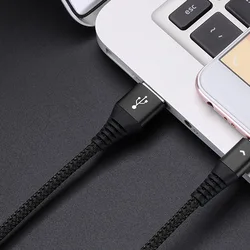 LED Lighting Micro USB Cable for Xiaomi Redmi 4X Note 4 5 Samsung S7
