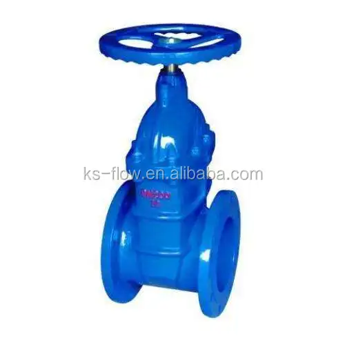 NRS Resilient Seat water gate valve dn500  soft seat gate valve