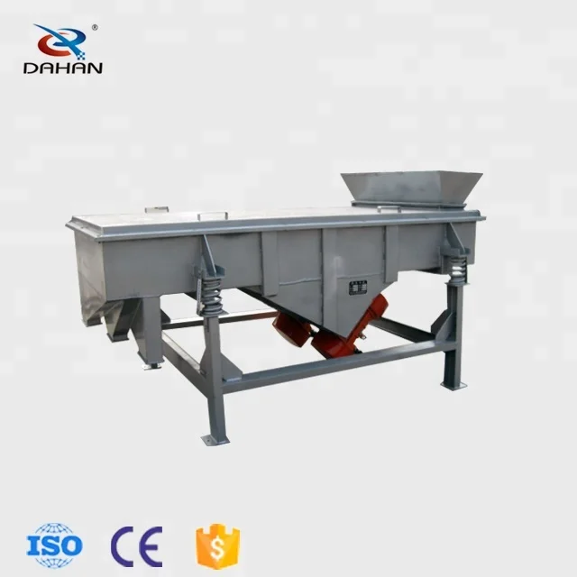 High Capacity Horizontal Linear Vibrating Screen Price for Sand Sieving