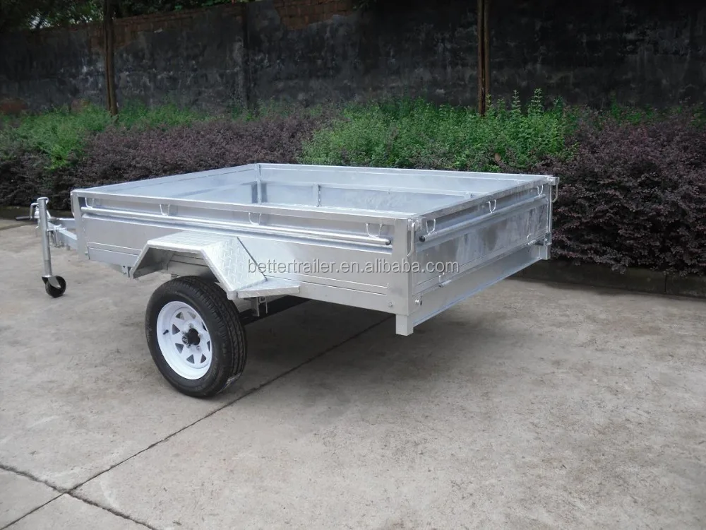 Australia standard 8x4 medium size box trailer