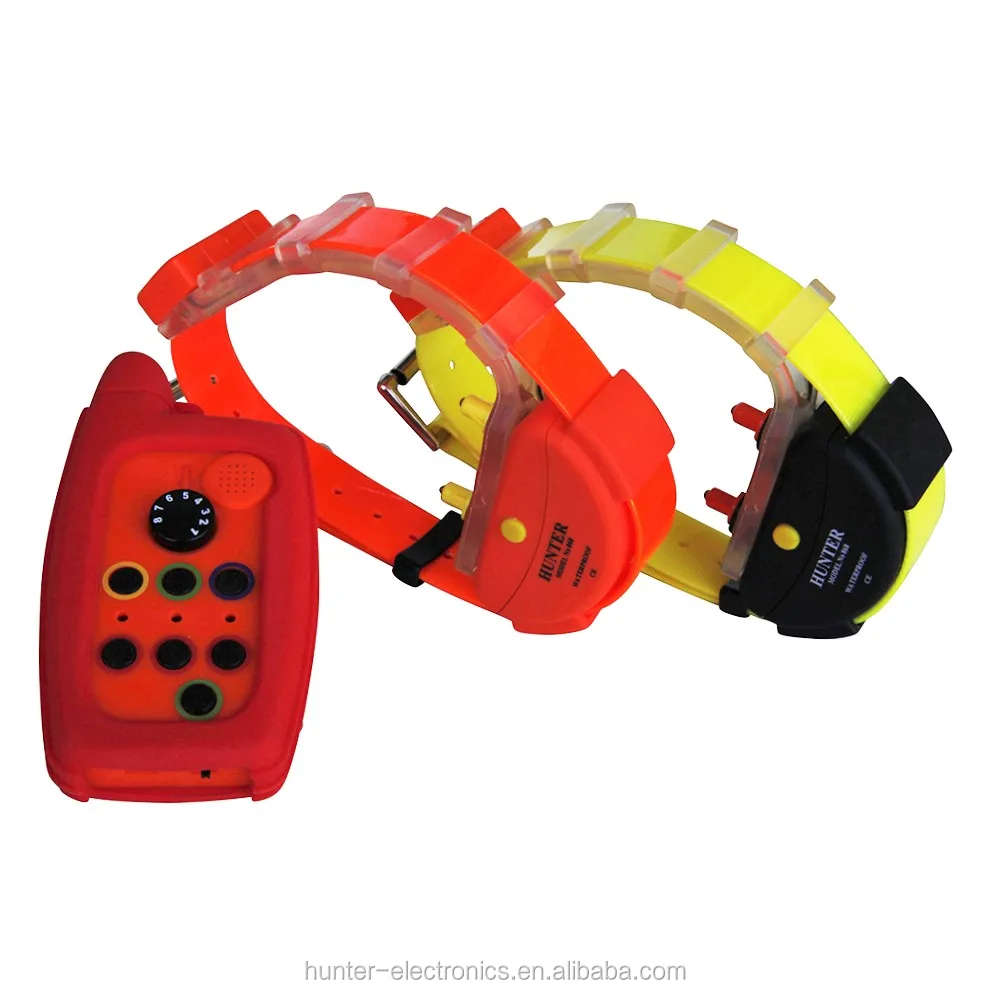 Водонепроницаемый ошейник с gps-трекером для собак и ошейник для дрессировки с дистанционным управлением 2 в 1