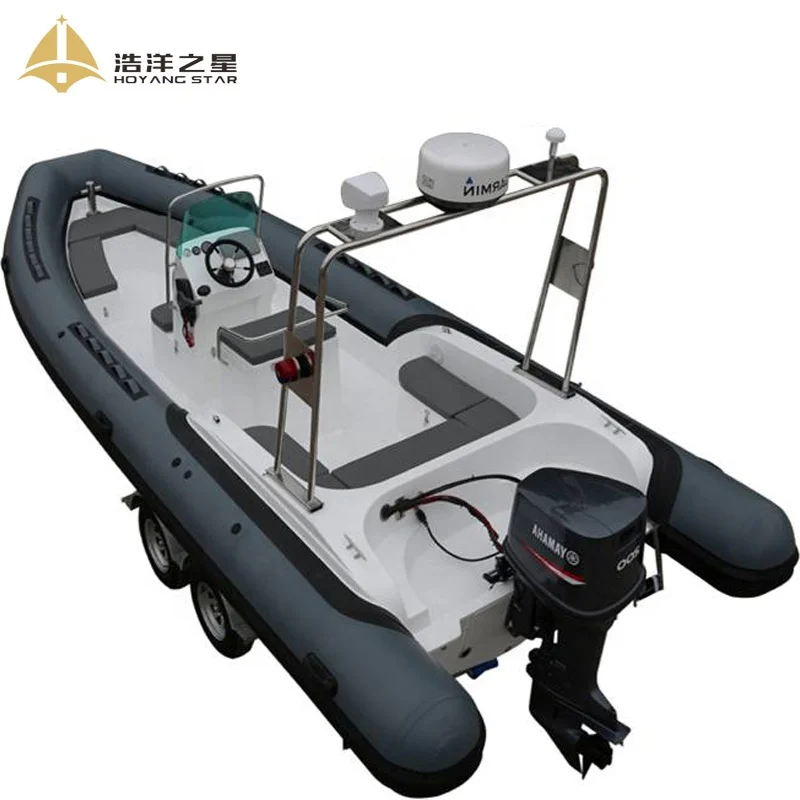 2018 New Design RIB 760 Boat 13 Persons Rigid RIB Boat Price