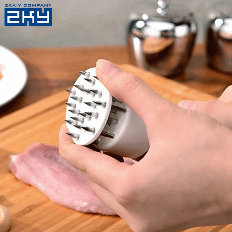 
Wholesale Stainless Steel Profession Meat Tenderizer Needle For Steak Kitchen Tools 