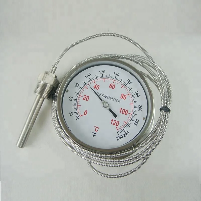 Stainless steel Industrial Pressure thermometer