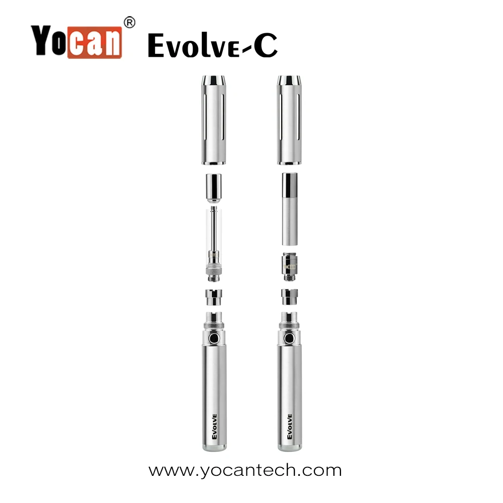 
2017 Newest mini portable dab pen 2 in 1 Yocan Evolve-C cbd oil vaporizer 