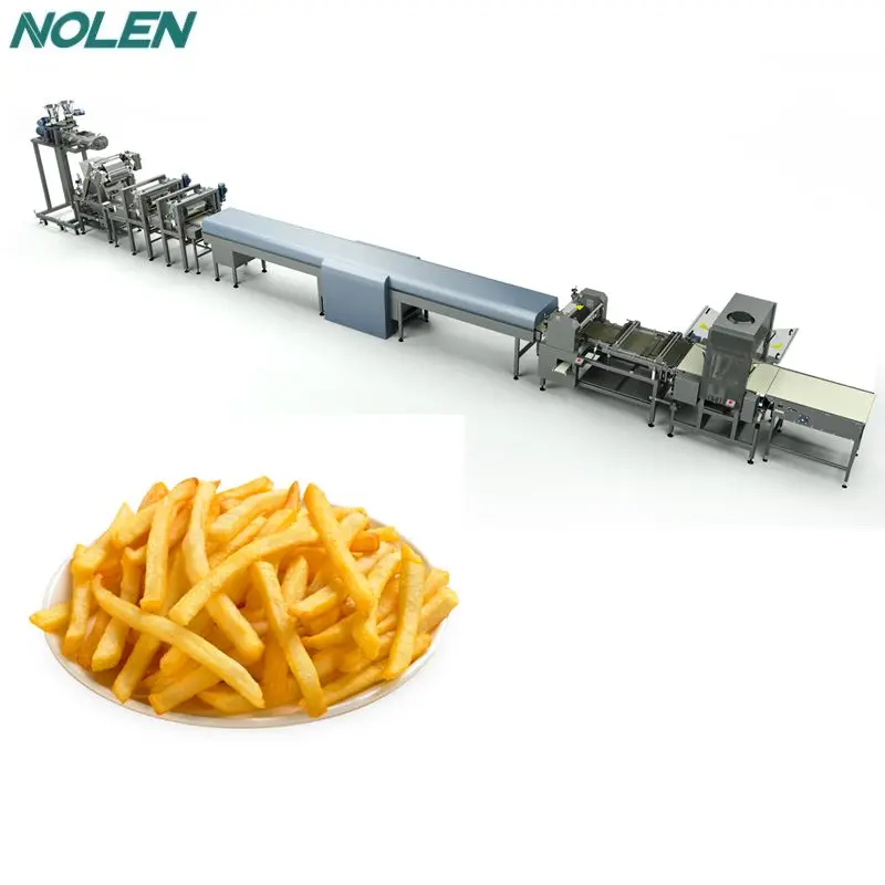
High Quality Potato Frozen French Fries Production Line 