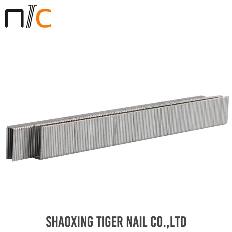 supply galvanized grapas 1425, ordinary packing 90 series nails, galvanized industrial staple pin wire