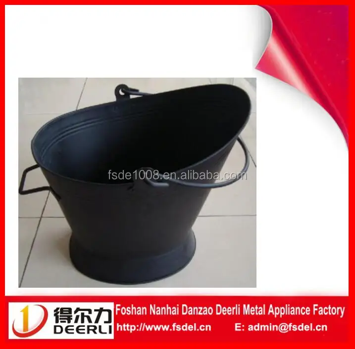 Fireplace Coal Hod/Pellet Bucket/Charcoal bucket/barrel