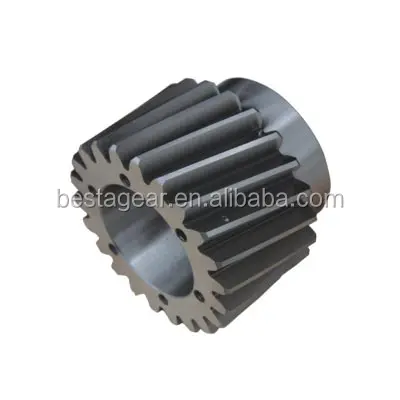 Light weight white machined tooth gears plastic gear Nylon helical bevel gear