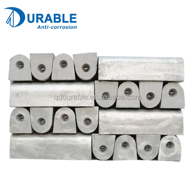 Sacrificial magnesium anode for below ground pipeline cathodic protection