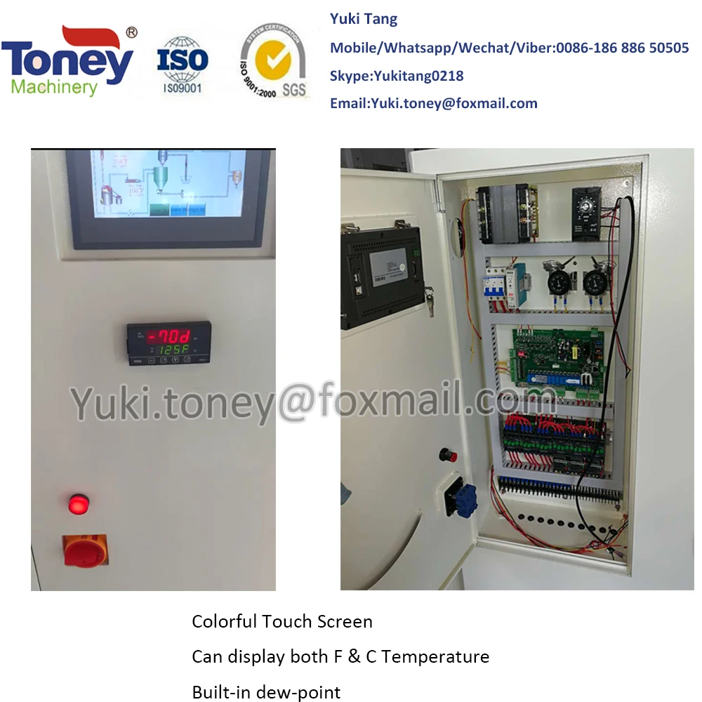 
Plastic dehumidifier dryer loader 