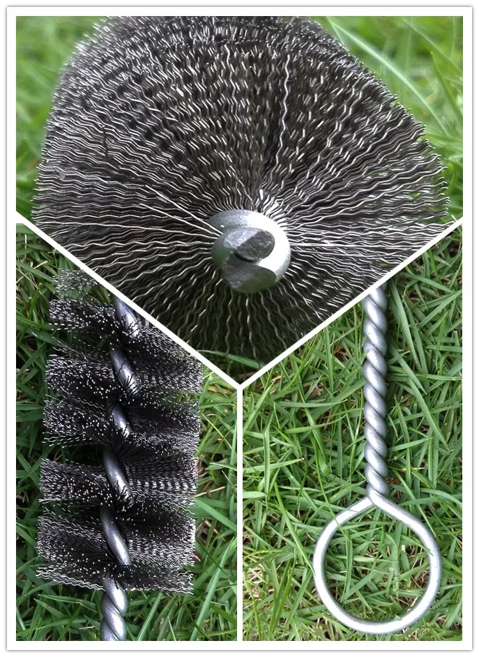 Hot sale Deburring Tube Brass Copper Steel Wire Cleaning Brush