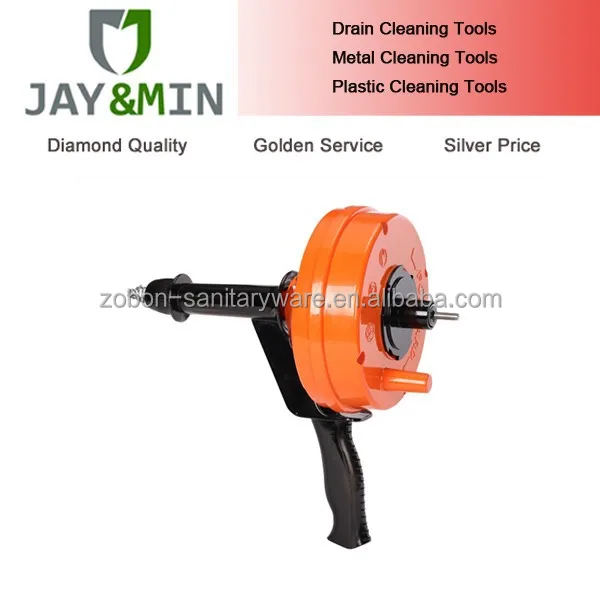 5/16 in. x 20-ft Pistol Grip Portable Electric Drill Style Drain Cleaner Kitchen Auger Tool