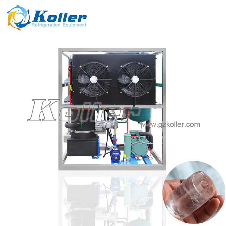 Высокое качество 1000 кг 1 тонна установка для производства льда с SIEMENS PLC compact Филиппин Мьянма