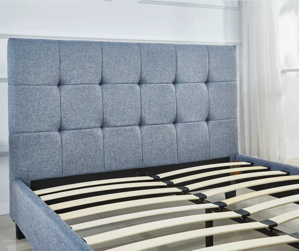 
Modern Wholesale Leather/Fabric Bed for Bedroom furniture 