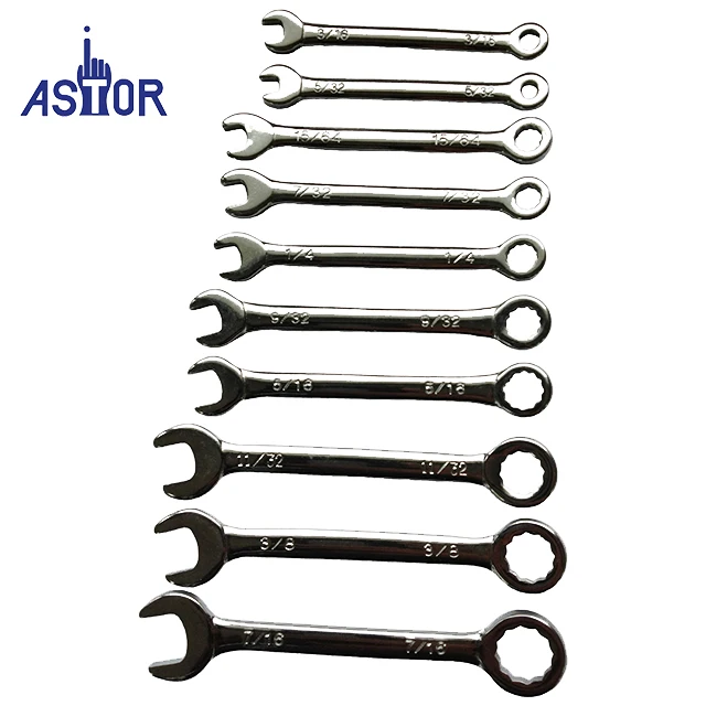 10 pcs Professional Mini Combination Wrench