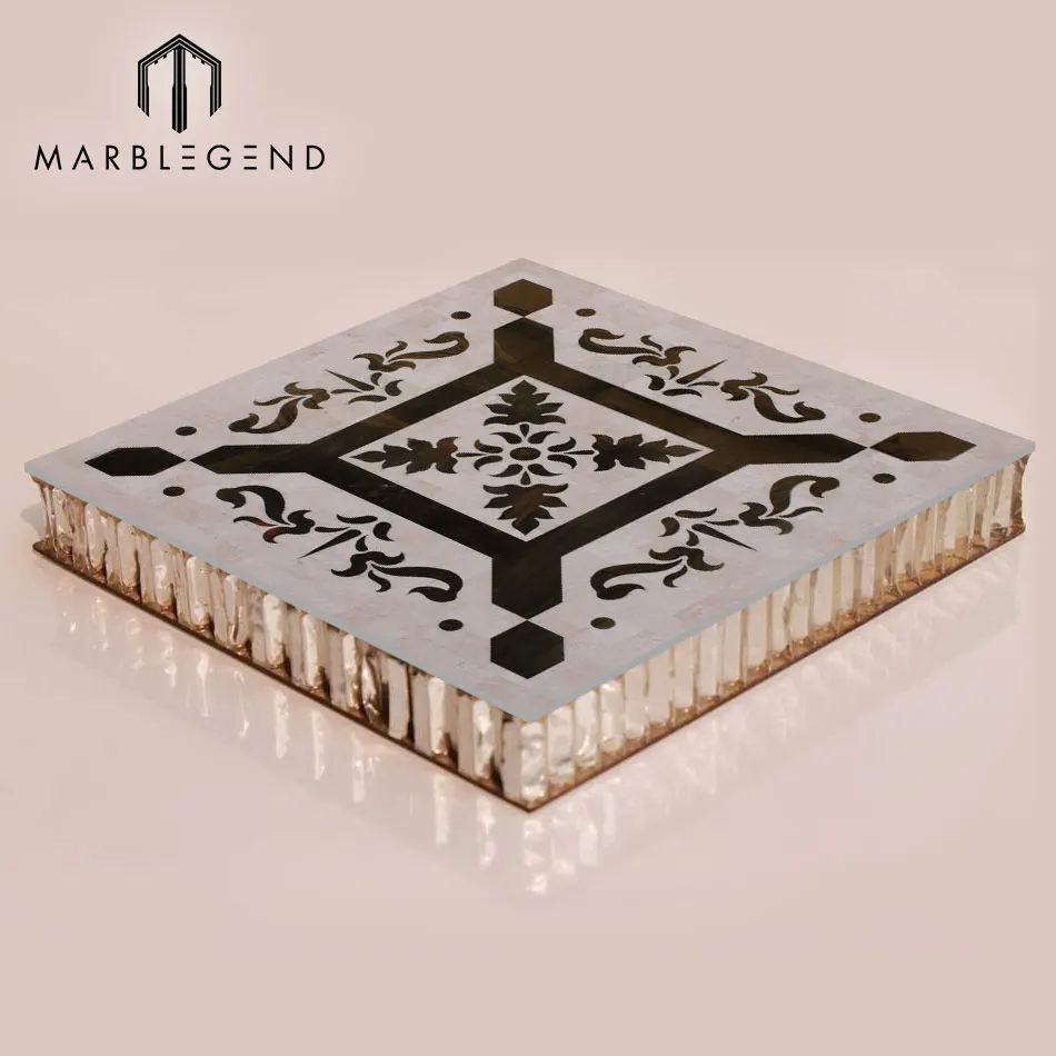 wholesale steel inlay marble aluminium composite panel with 4mm 3mm 5mm thick