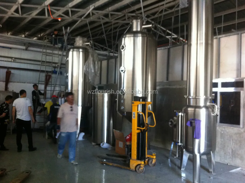 
High Efficiency Stainless Steel Evaporator For Food Processing 
