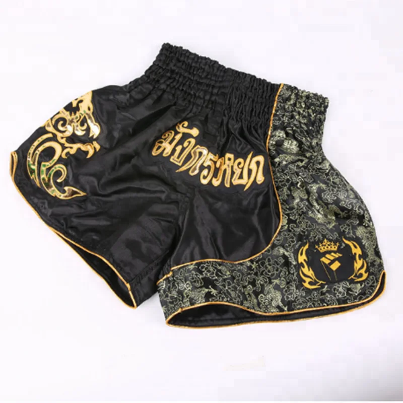 Fluory Printing Shorts Training Fighting Grappling Shorts Muay Thai Boxing pants