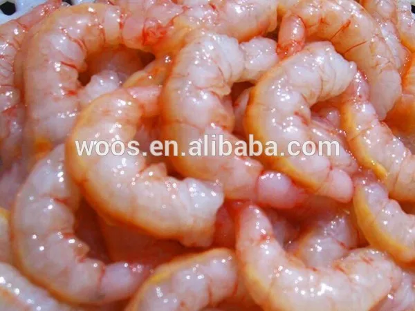 Новый сырье замороженные розовый креветок пуд для