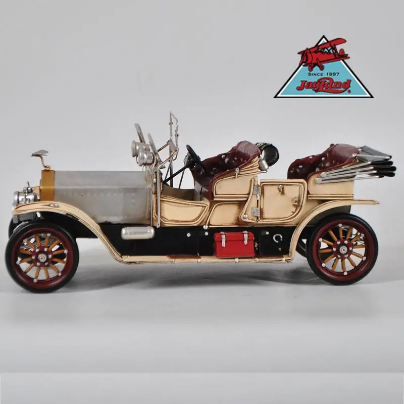 handmade metal vintage car model home decoration
