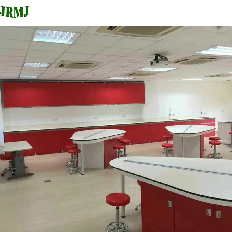 HPL table top school computer lab furniture  school lab countertop